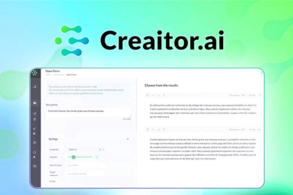 creaitor-ai-logiciel-redaction-intelligence-artificielle